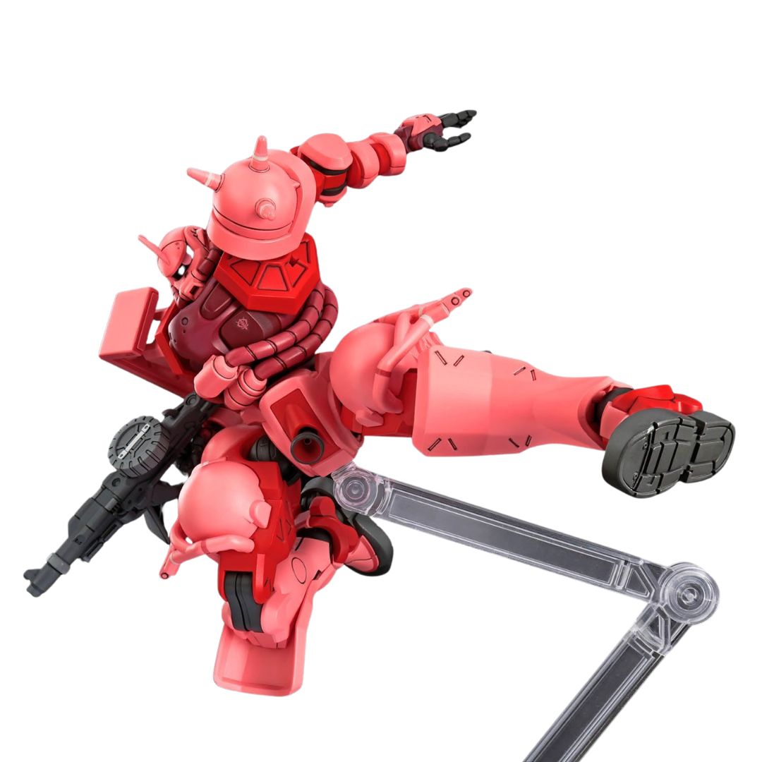 Gunpla HG 1/144 Gundam MS-06S Char's Zaku (GQ) Model Set