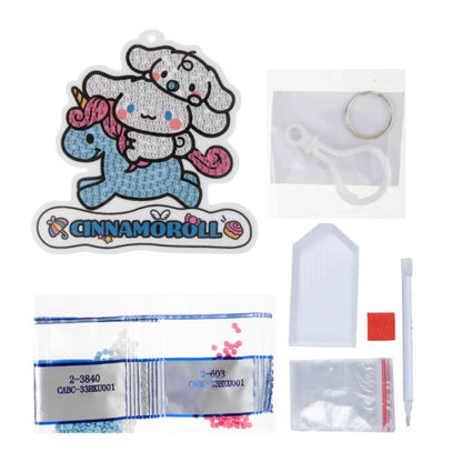 Crystal Art Bag Charms Hello Kiitty & Friends - Cinnamoroll