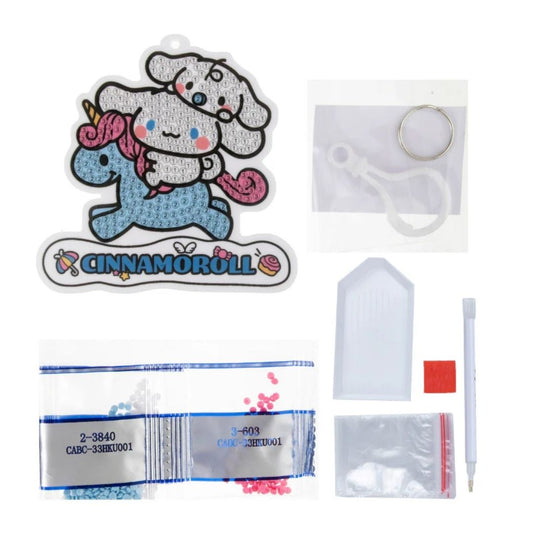 Crystal Art Bag Charms Hello Kiitty & Friends - Cinnamoroll