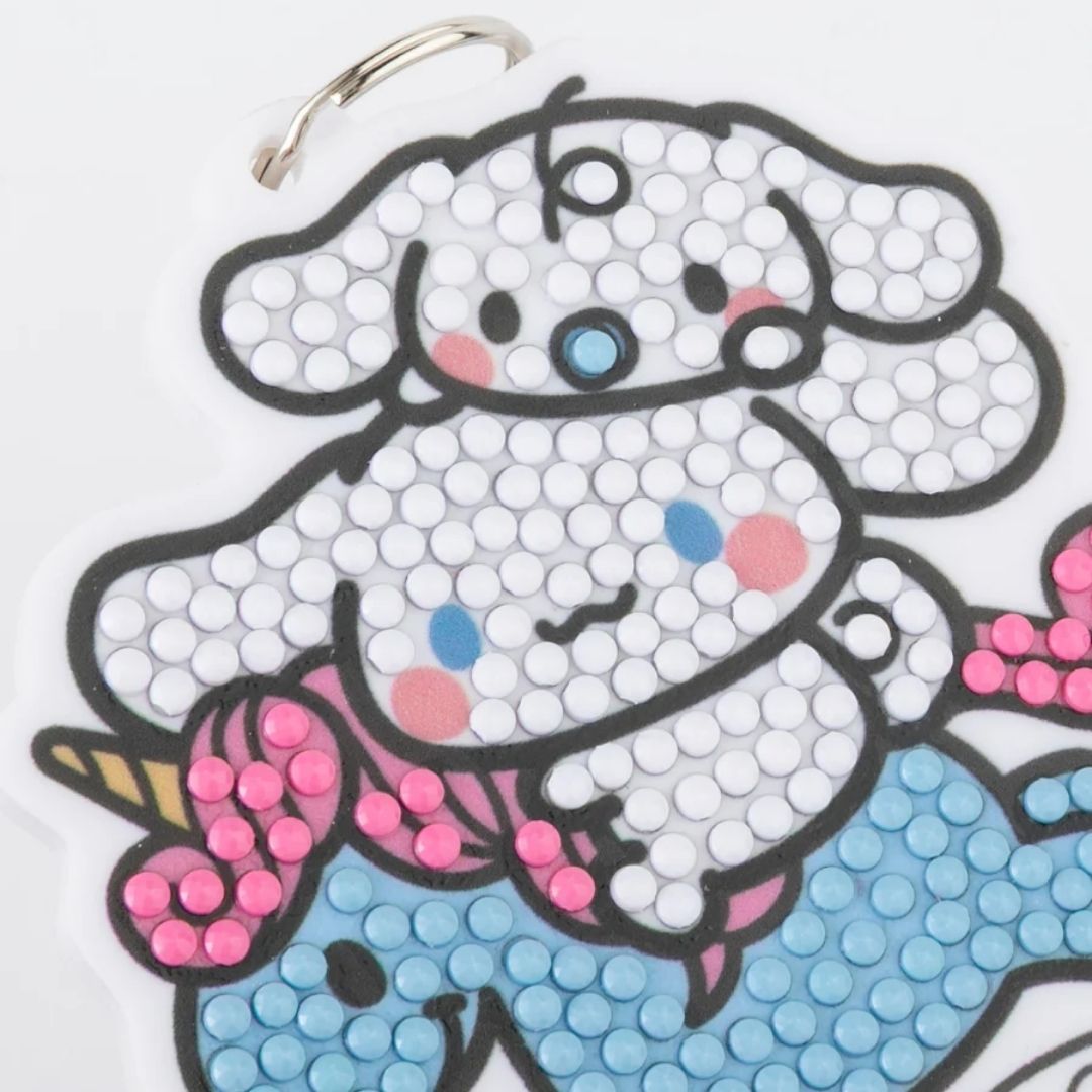 Crystal Art Bag Charms Hello Kiitty & Friends - Cinnamoroll
