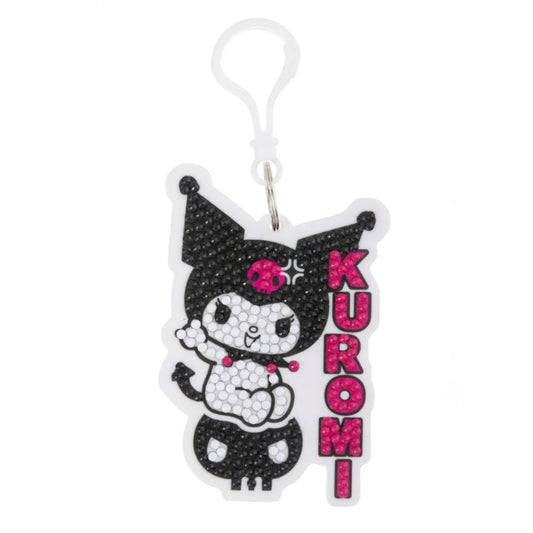 Crystal Art Bag Charms Hello Kiitty & Friends - Kuromi