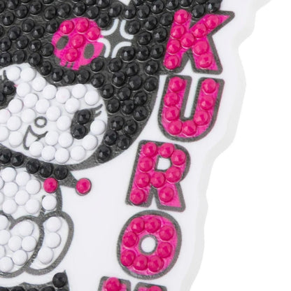 Crystal Art Bag Charms Hello Kiitty & Friends - Kuromi