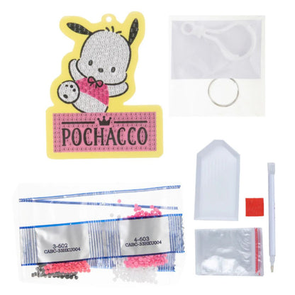 Crystal Art Bag Charms Hello Kiitty & Friends - Pochacco