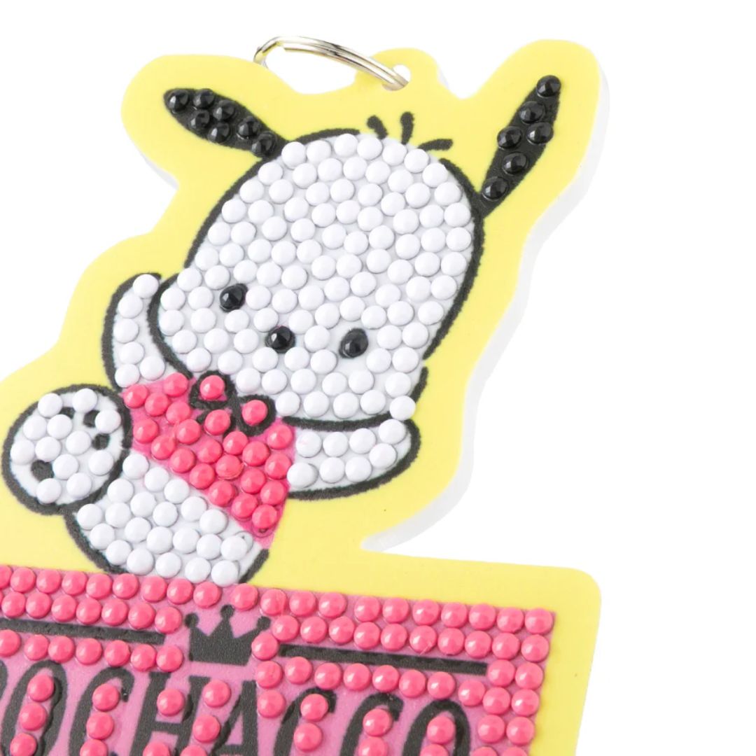 Crystal Art Bag Charms Hello Kiitty & Friends - Pochacco
