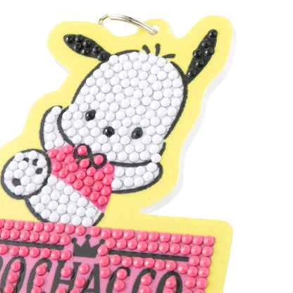 Crystal Art Bag Charms Hello Kiitty & Friends - Pochacco