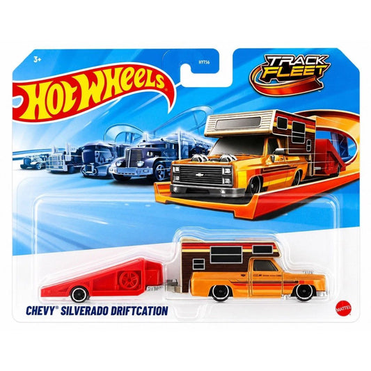 Hot Wheels Track Fleet Chevy Silverado Driftcation