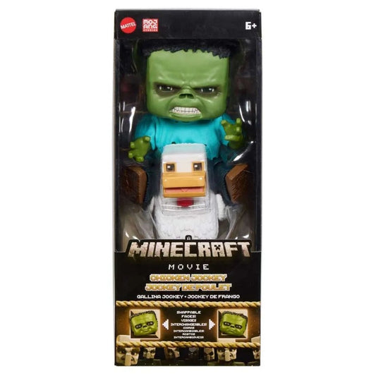 Minecraft Movie 9 Inch Chicken Jockey Action Figure