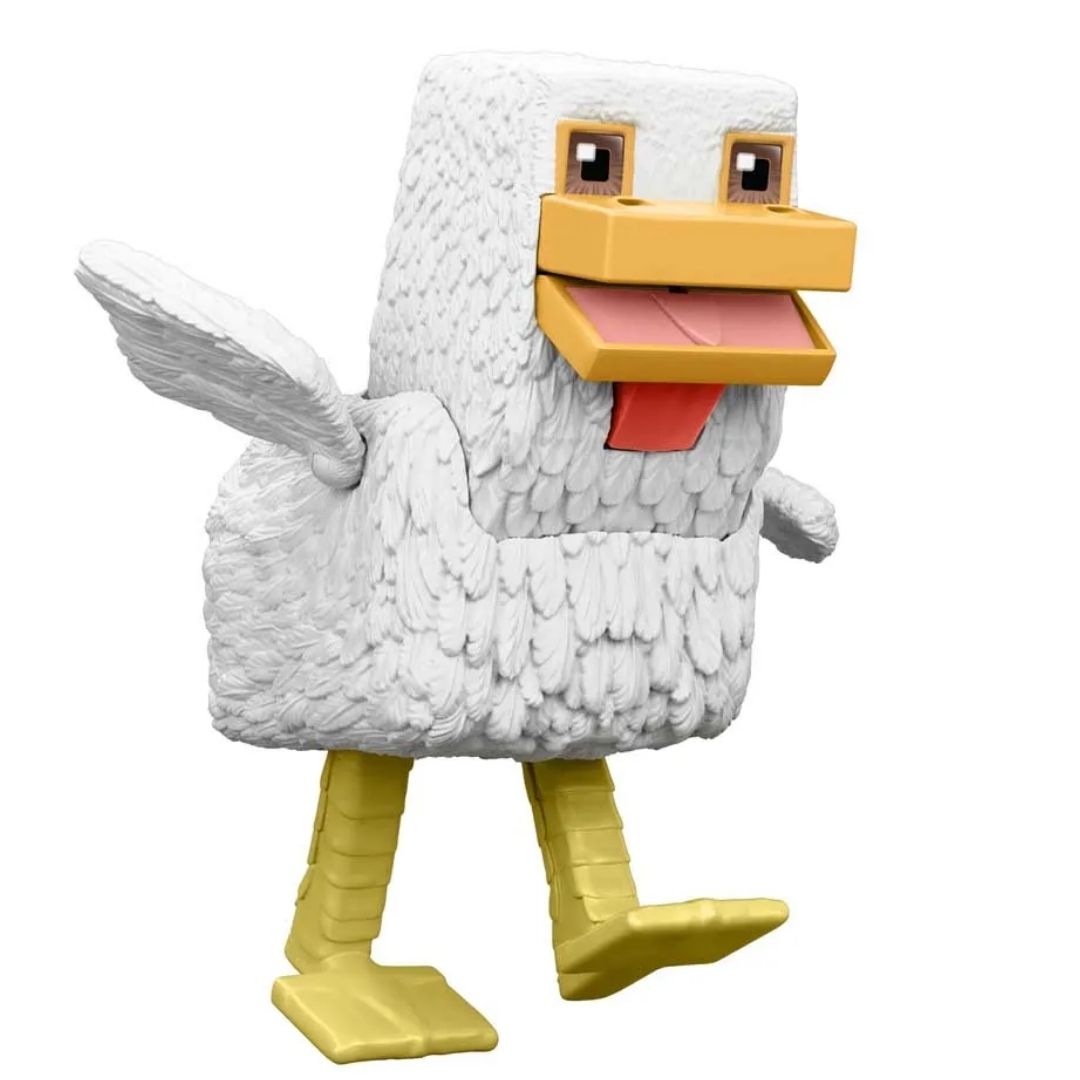 Minecraft Movie 9 Inch Chicken Jockey Action Figure