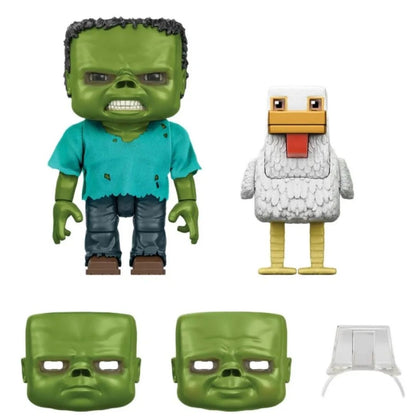 Minecraft Movie 9 Inch Chicken Jockey Action Figure