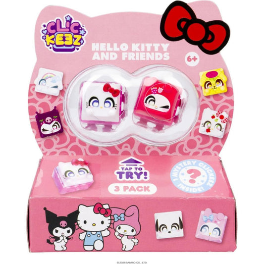 Clickeez Hello Kitty and Friends 3 Pack