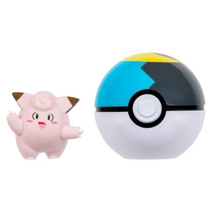 Pokemon Clip 'N' Go - Clefairy and Moon Ball