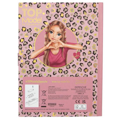 TOPModel Diary With Code And Sound LEOHEART