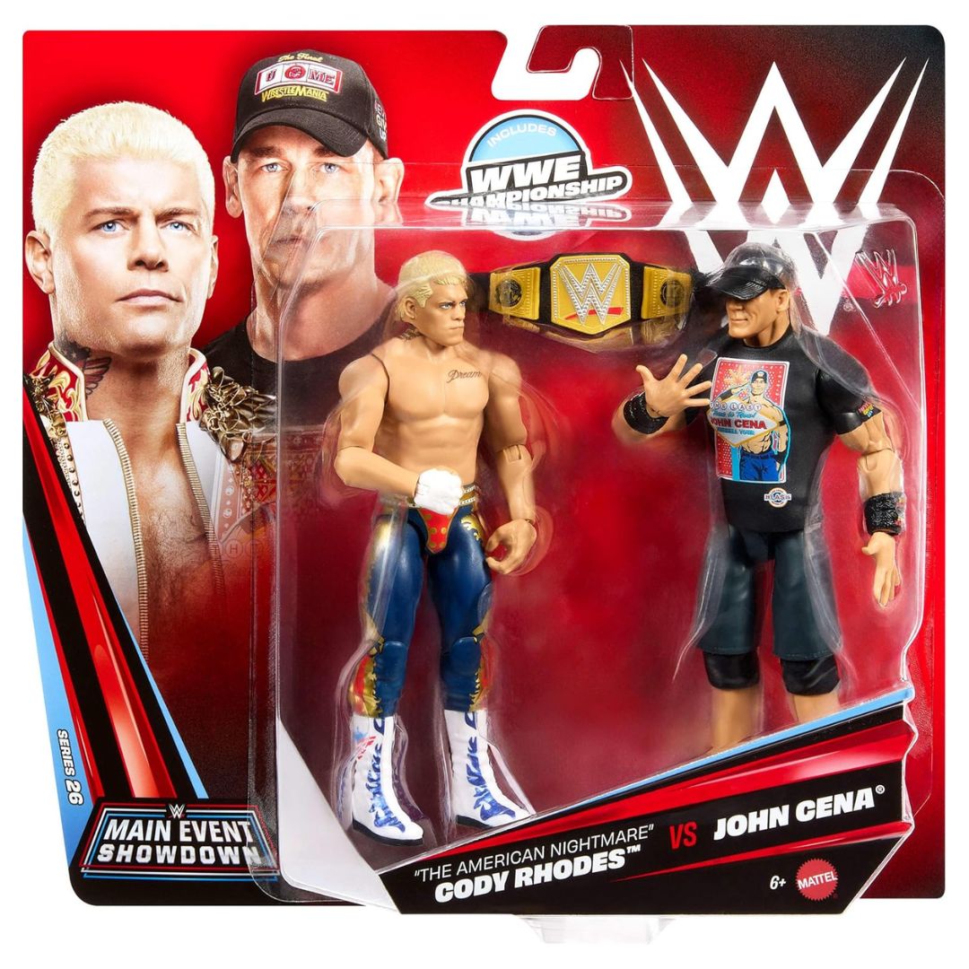 WWE Main Event Showdown Series #26 - Cody Rhodes vs John Cena