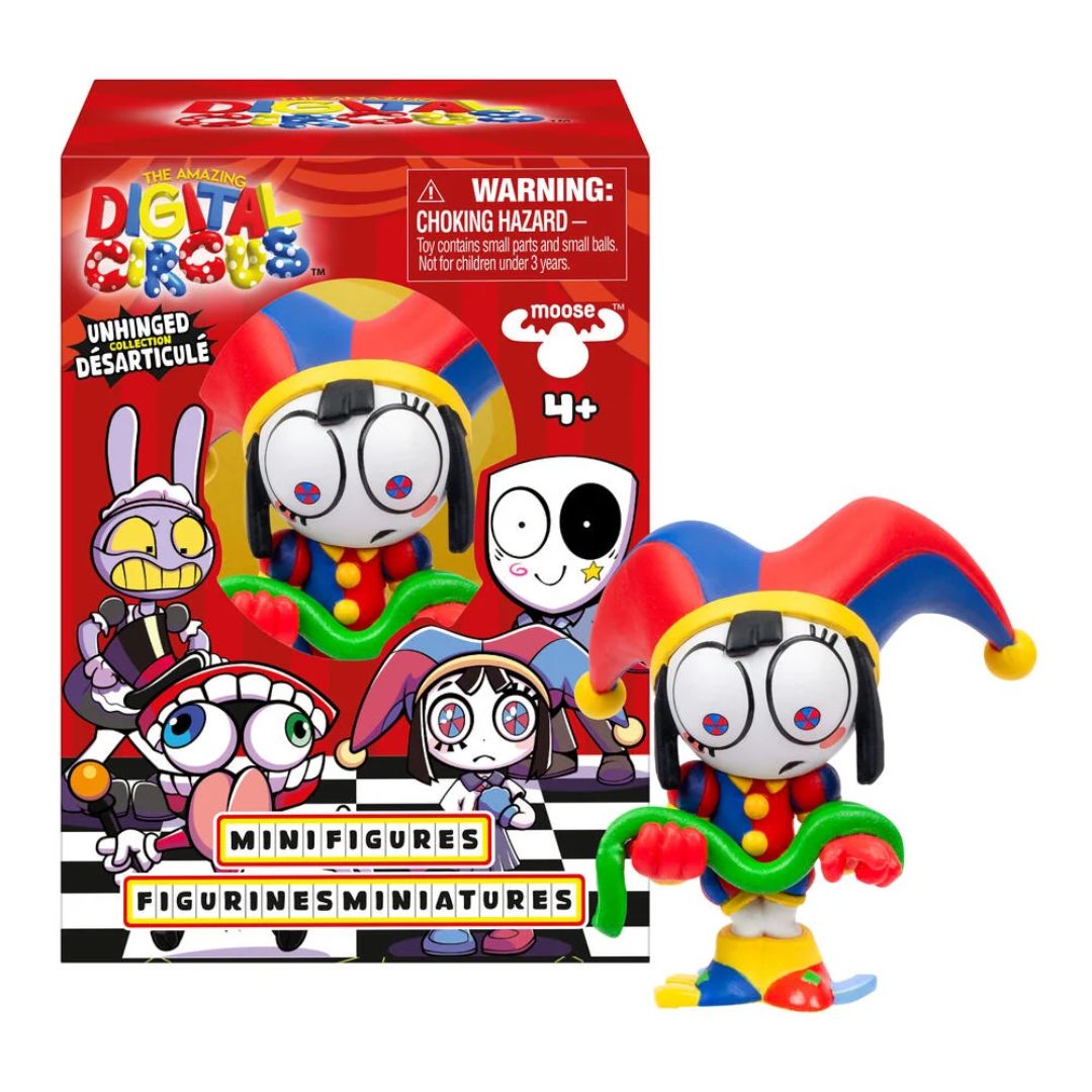 The Amazing Digital Circus Minifigures Unhinged Collection Confetti Pomni