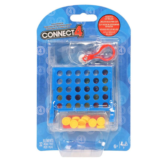 Hasbro Micro Clip-on Games Connect 4