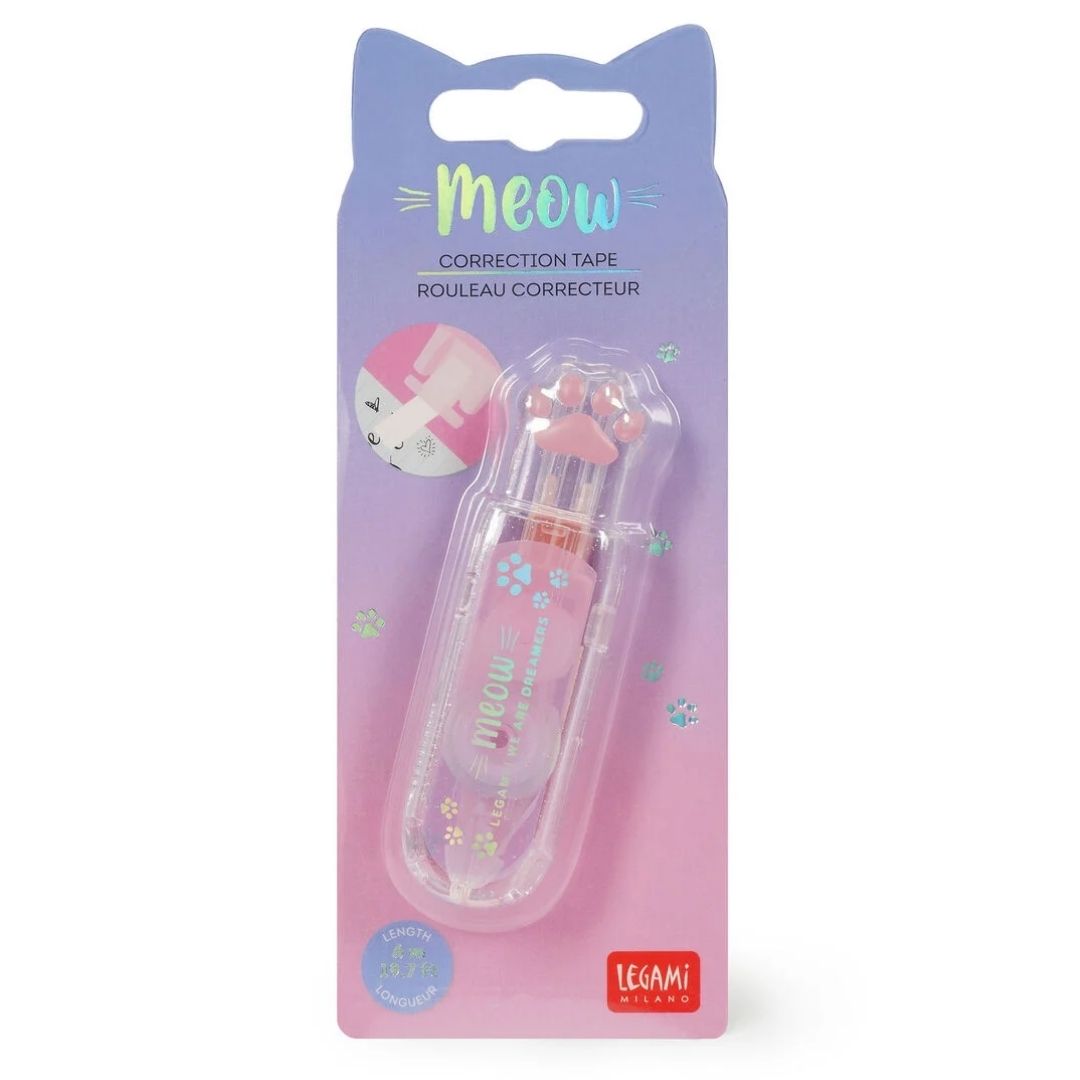 Legami Correction Tape Meow Kitty