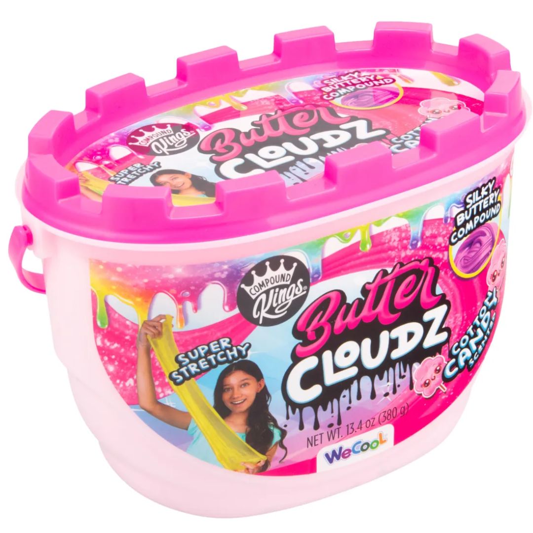 Compound Kings Butter Cloudz Swirls Cotton Candy Slime