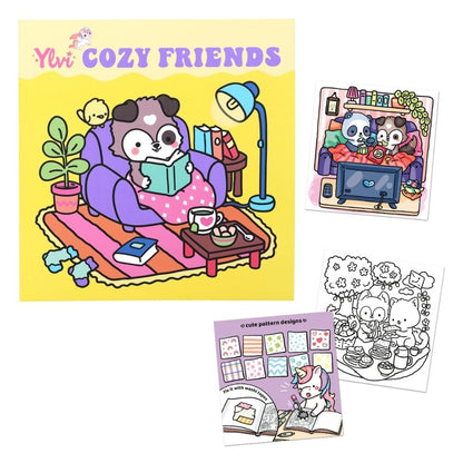 Ylvi Colouring Book Cozy Friends