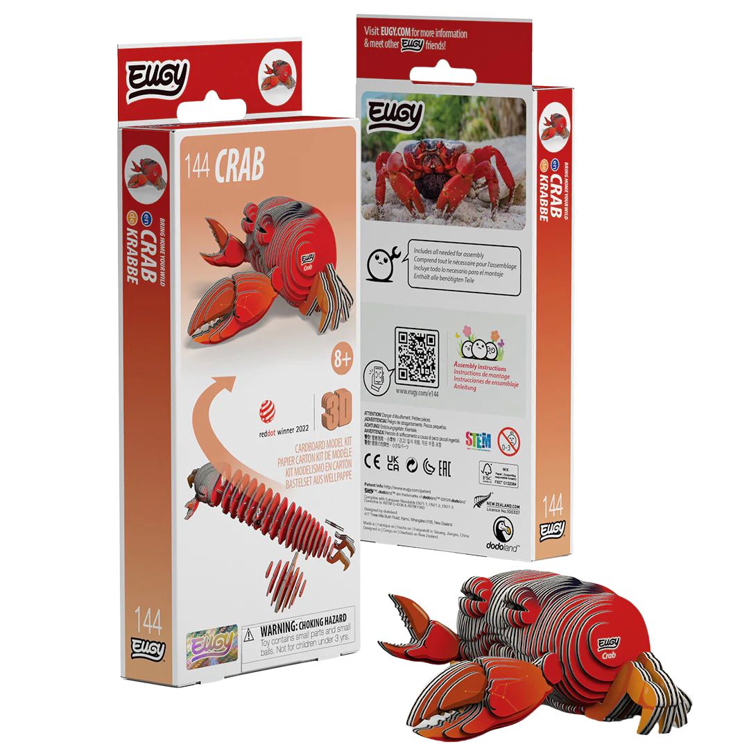Eugy 3D Model 144 Crab