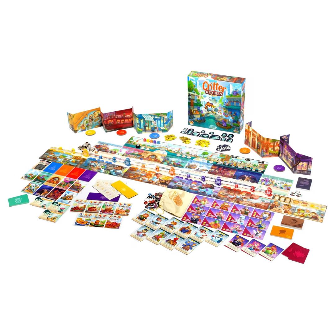 Critter Kitchen Strategy Board Game