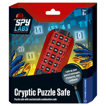 Spy Labs Cryptic Puzzle Safe