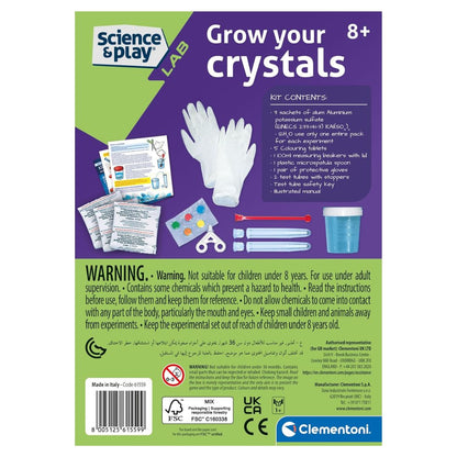 Clementoni Science & Play Lab Grow Your Crystals