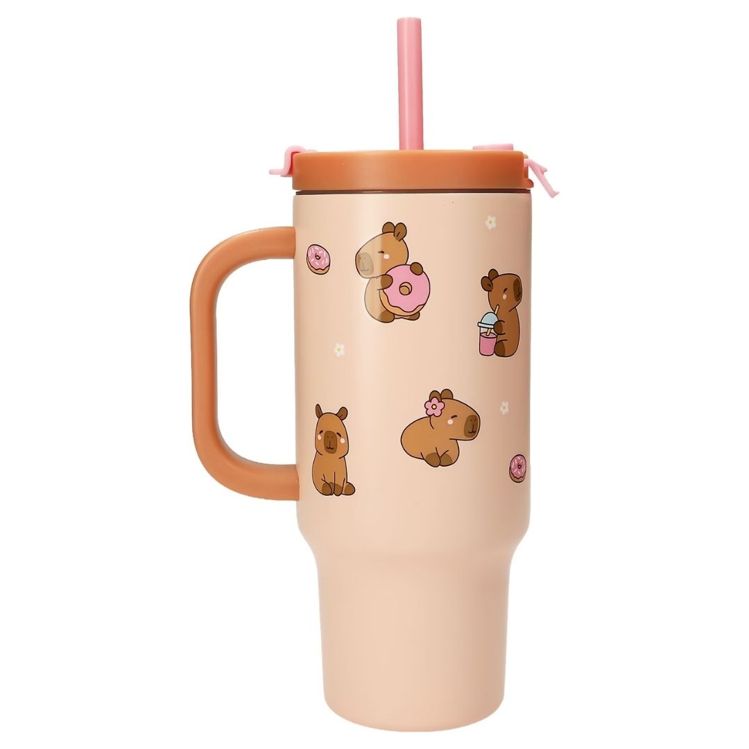 Lolli Riot Penfection To-Go Cup With Straw Capybara