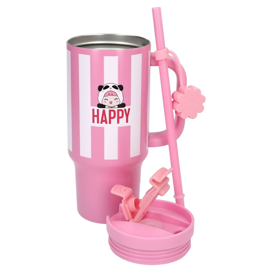 Lolli Riot Penfection To-Go Cup With Straw Happy