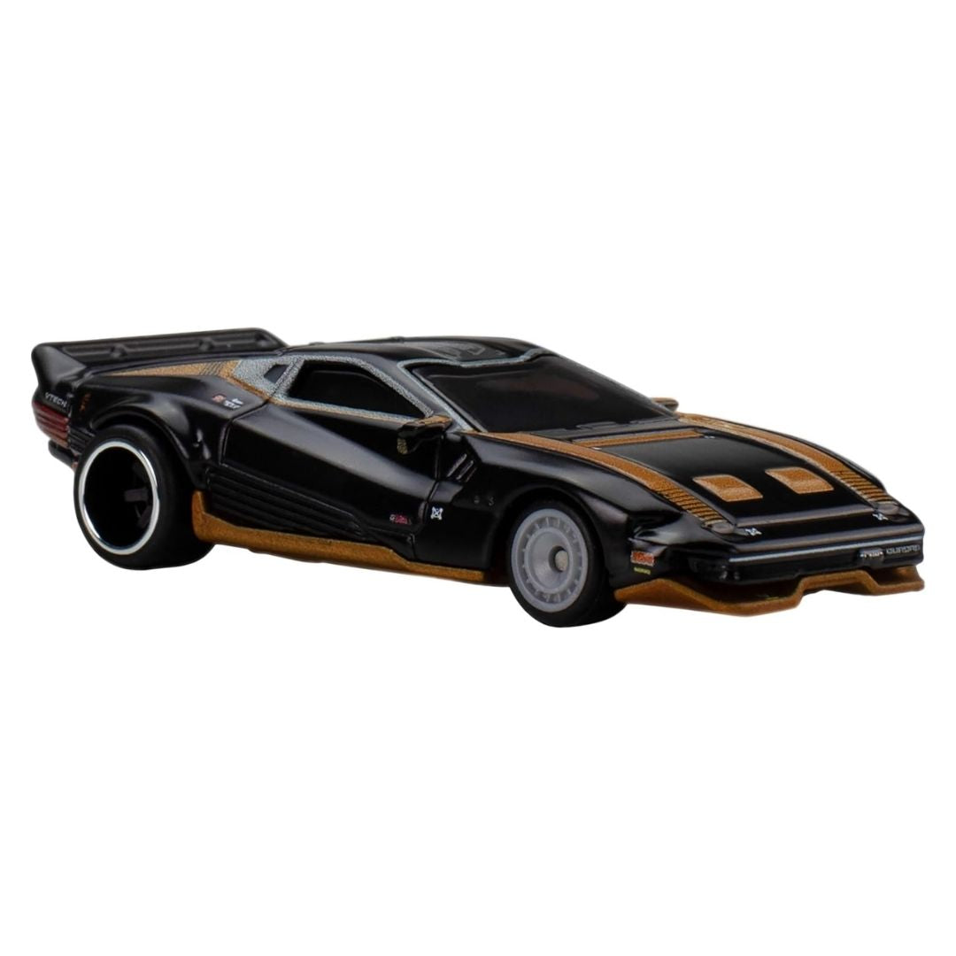 Hot Wheels Premium Pop Culture Cyberpunk 2077 Qudra Turbo-R V-Tech