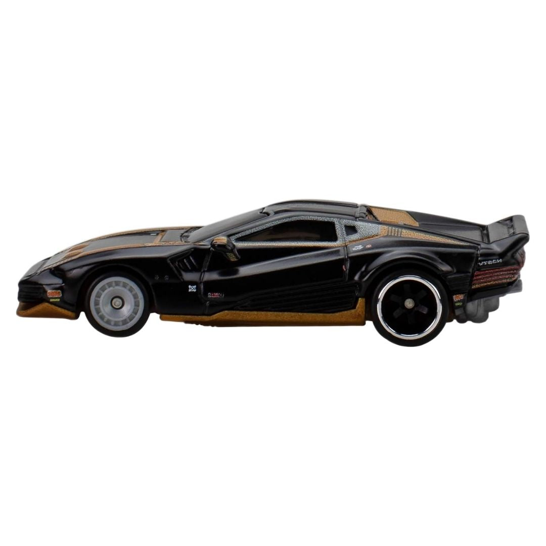 Hot Wheels Premium Pop Culture Cyberpunk 2077 Qudra Turbo-R V-Tech