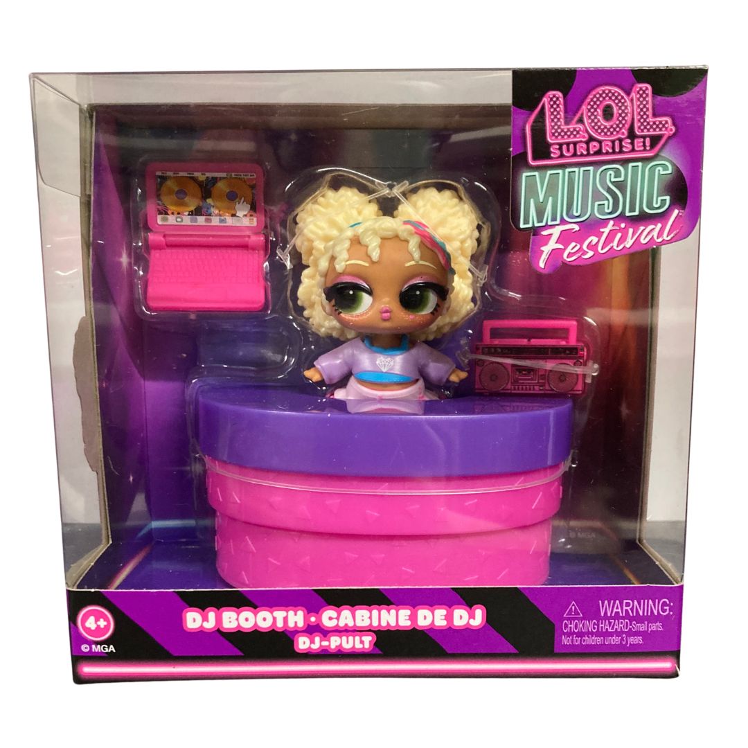 LOL Surprise! Music Festival Furniture Pack DJ Booth