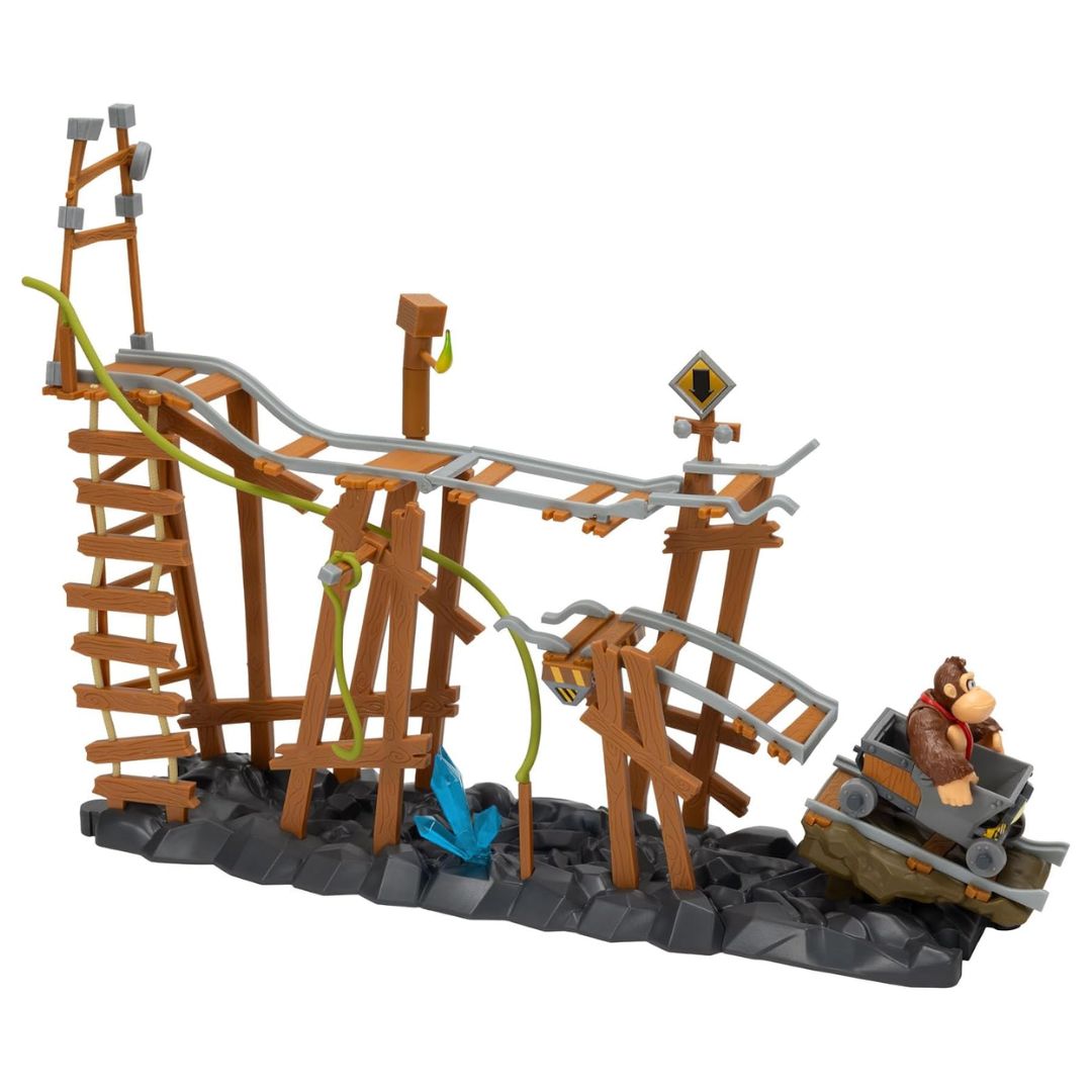 Nintendo Donkey Kong Mine Cart Adventure Playset