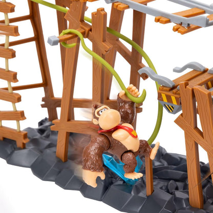 Nintendo Donkey Kong Mine Cart Adventure Playset