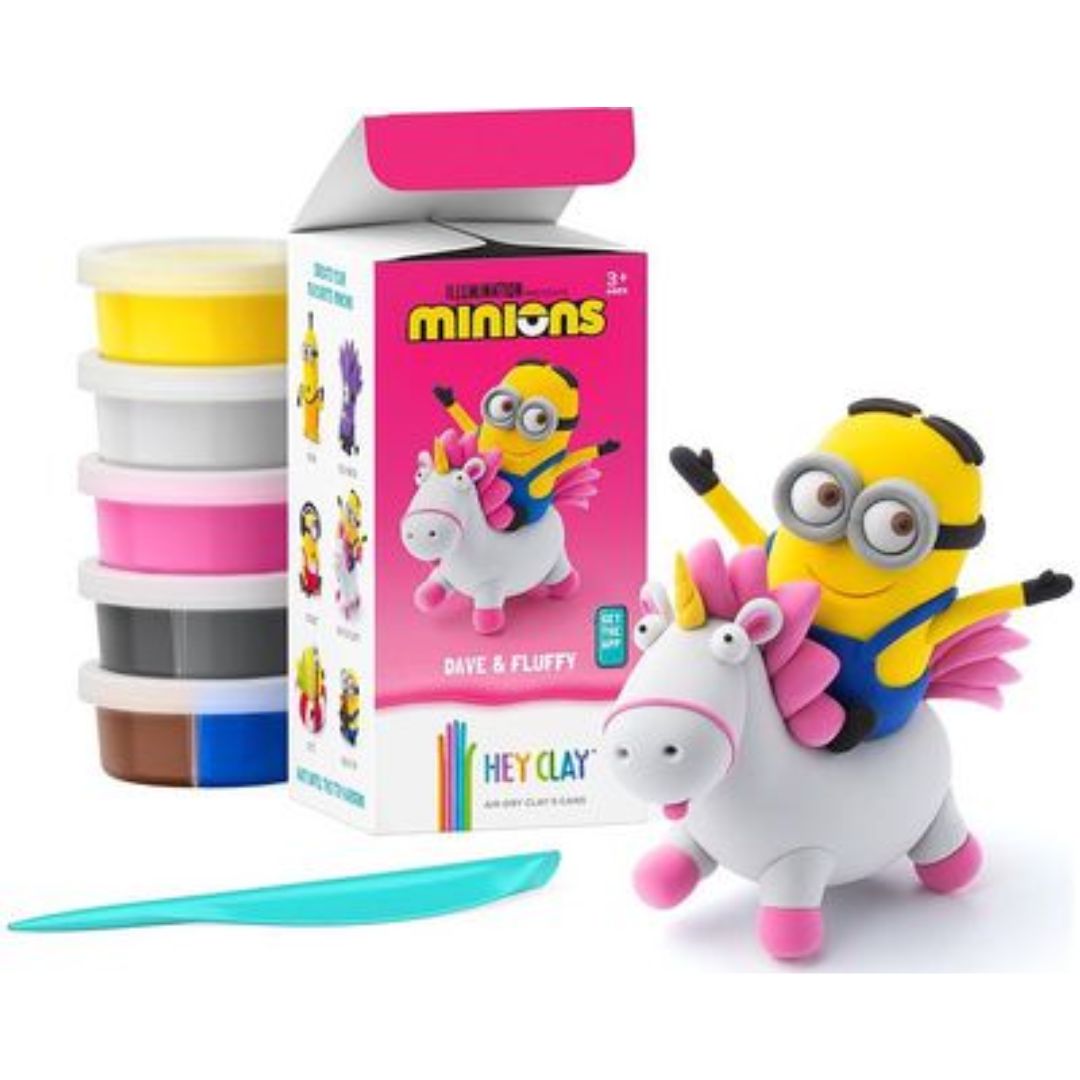 Hey Clay Minions - Dave & Fluffy