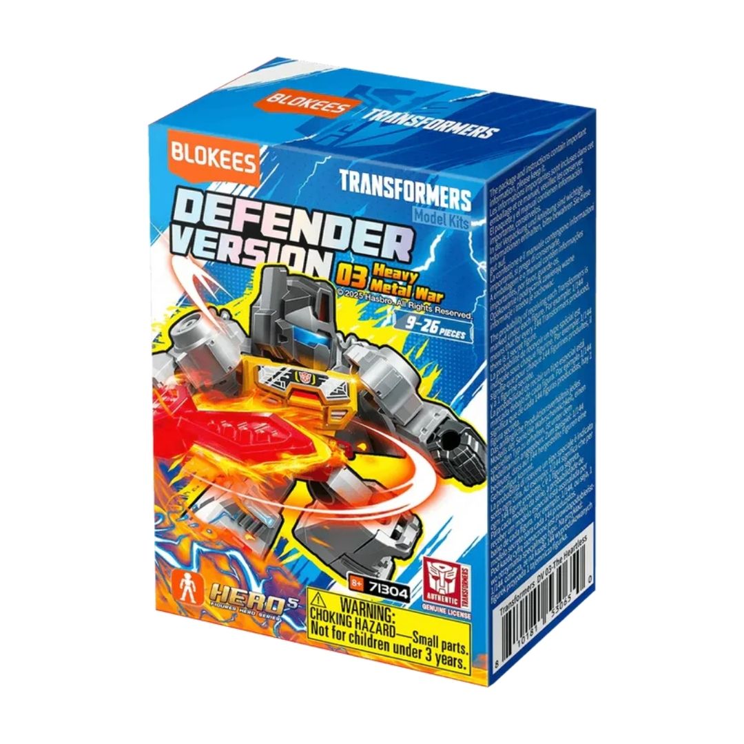 Blokees Transformers Defender Version 03 Heavy Metal War Mystery Model Kit