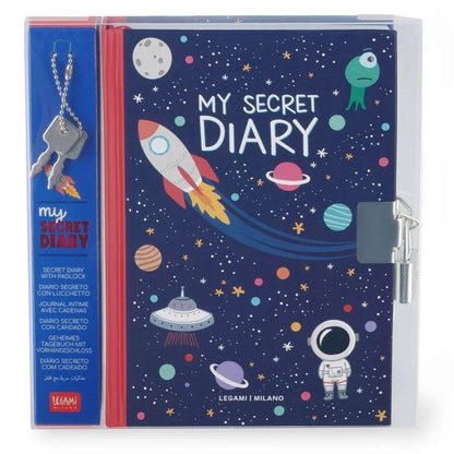 Legami Secret Diary With Lock & Key Space