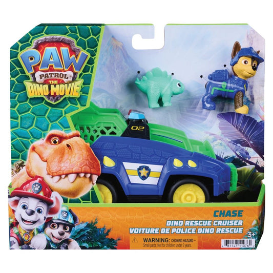 Paw Patrol The Dino Movie Chase With Dino Rescue Cruiser