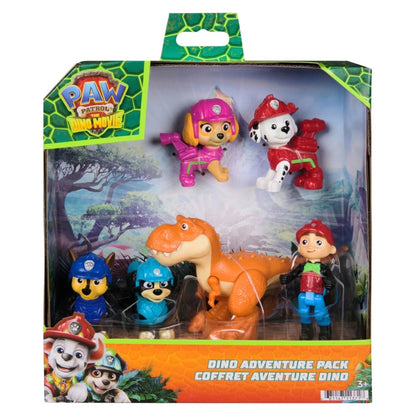 Paw Patrol The Dino Movie Dino Adventure Figure Pack