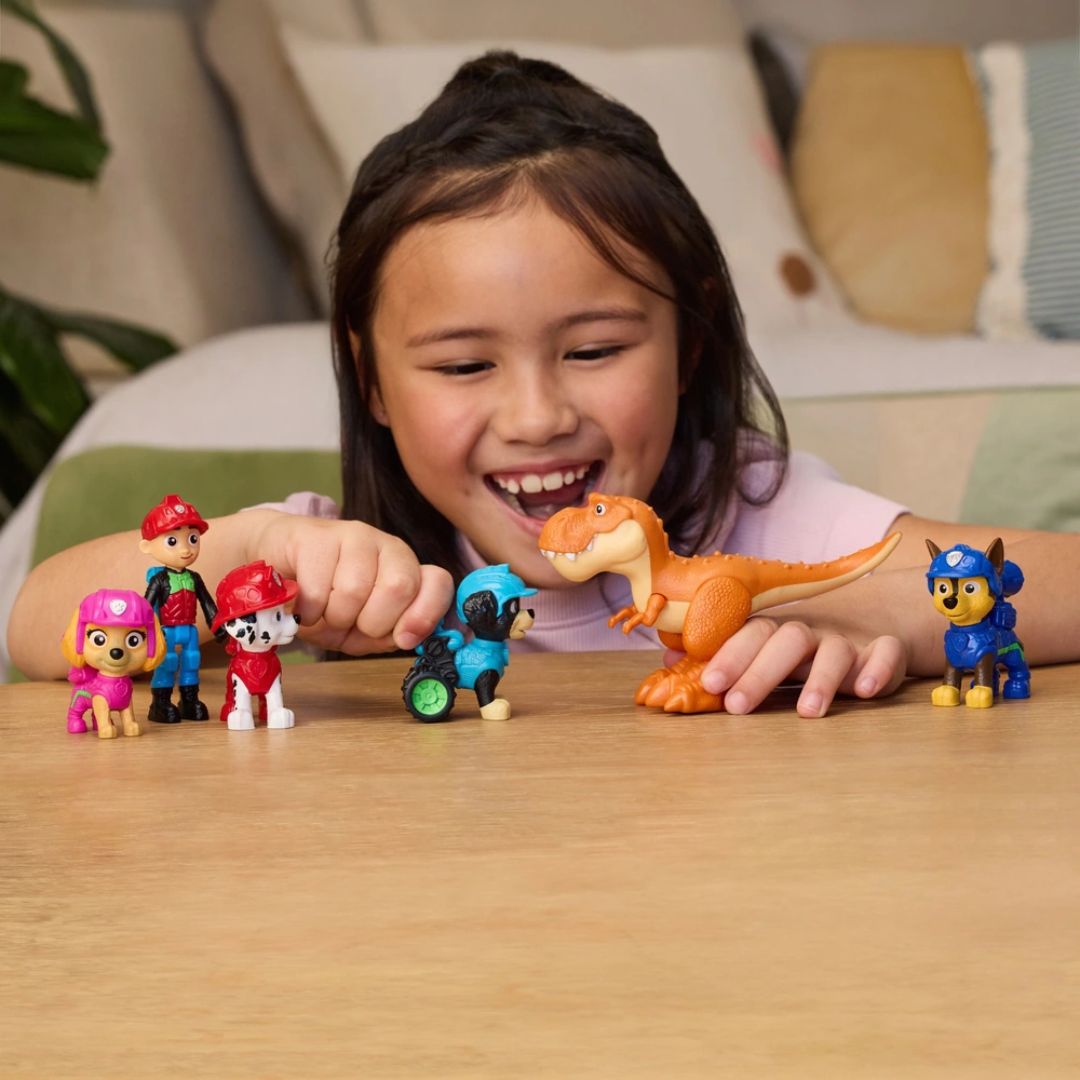 Paw Patrol The Dino Movie Dino Adventure Figure Pack