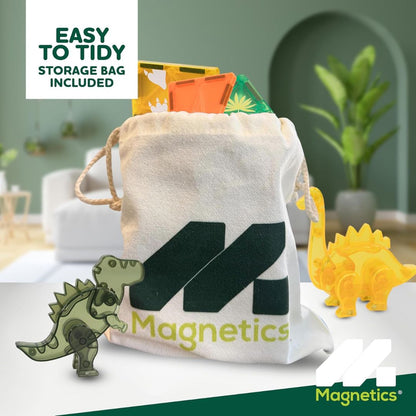 Magnetics Magnetic Tiles Dinosaur Expansion Set