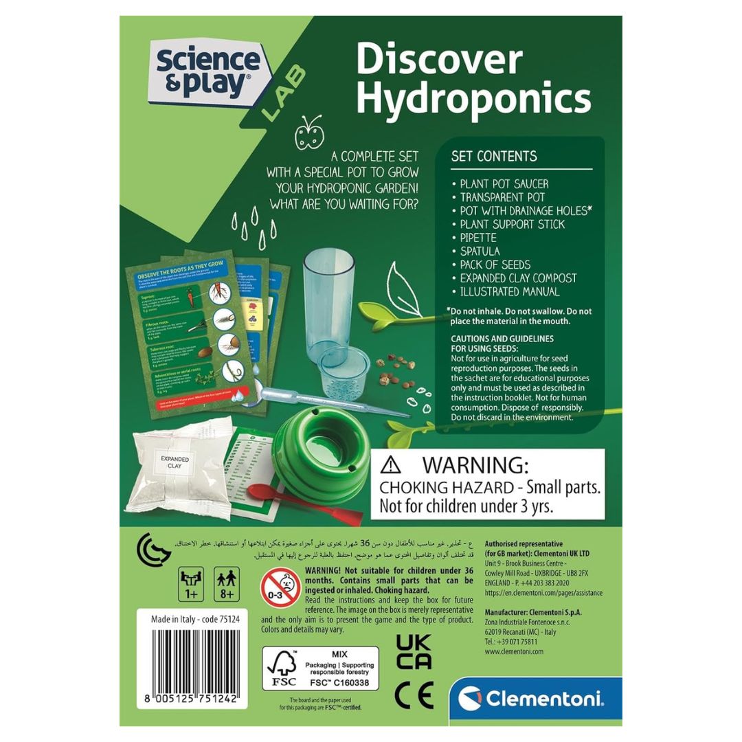 Clementoni Science & Play Lab Discover Hydroponics