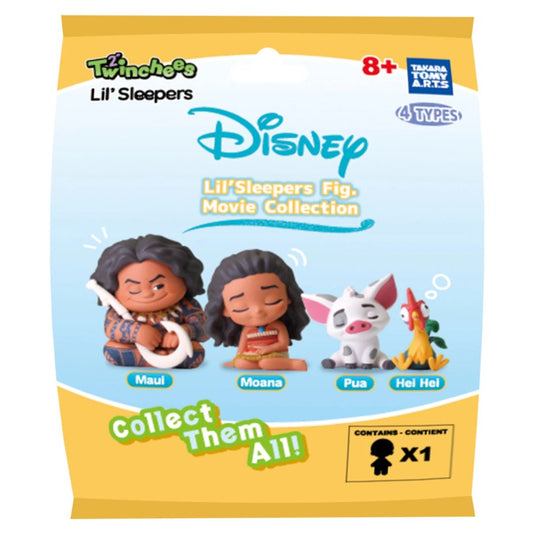 Twinchees Disney Moana Lil Sleepers Figurine Blind Bag