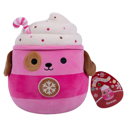 Squishmallows Festive 7.5" Plush Rowan The Pink Dog