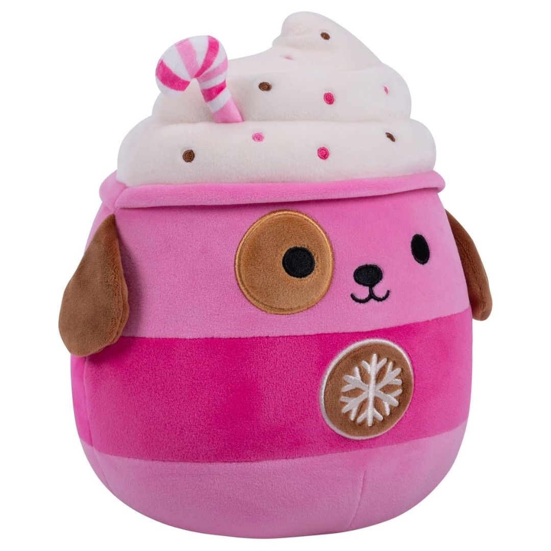 Squishmallows Festive 7.5" Plush Rowan The Pink Dog