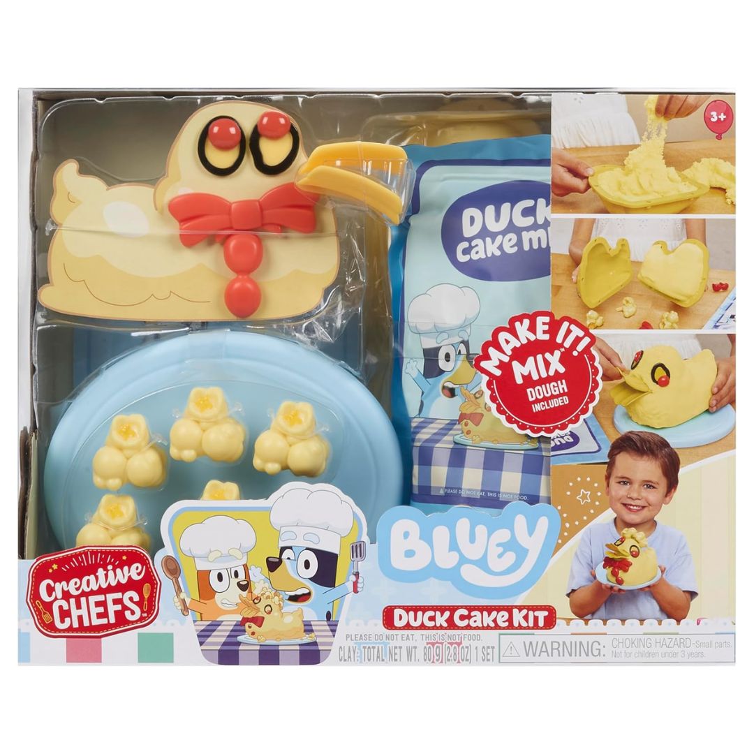 Little Tikes Creative Chefs Bluey Duck Cake Kit