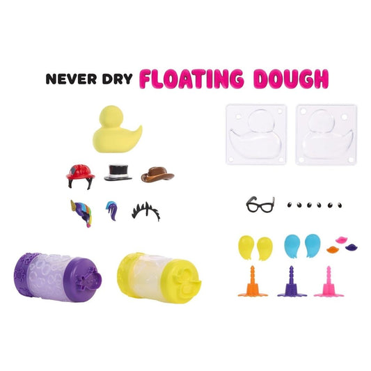 Wonder Factory Never Dry Floating Dough Ducky Set