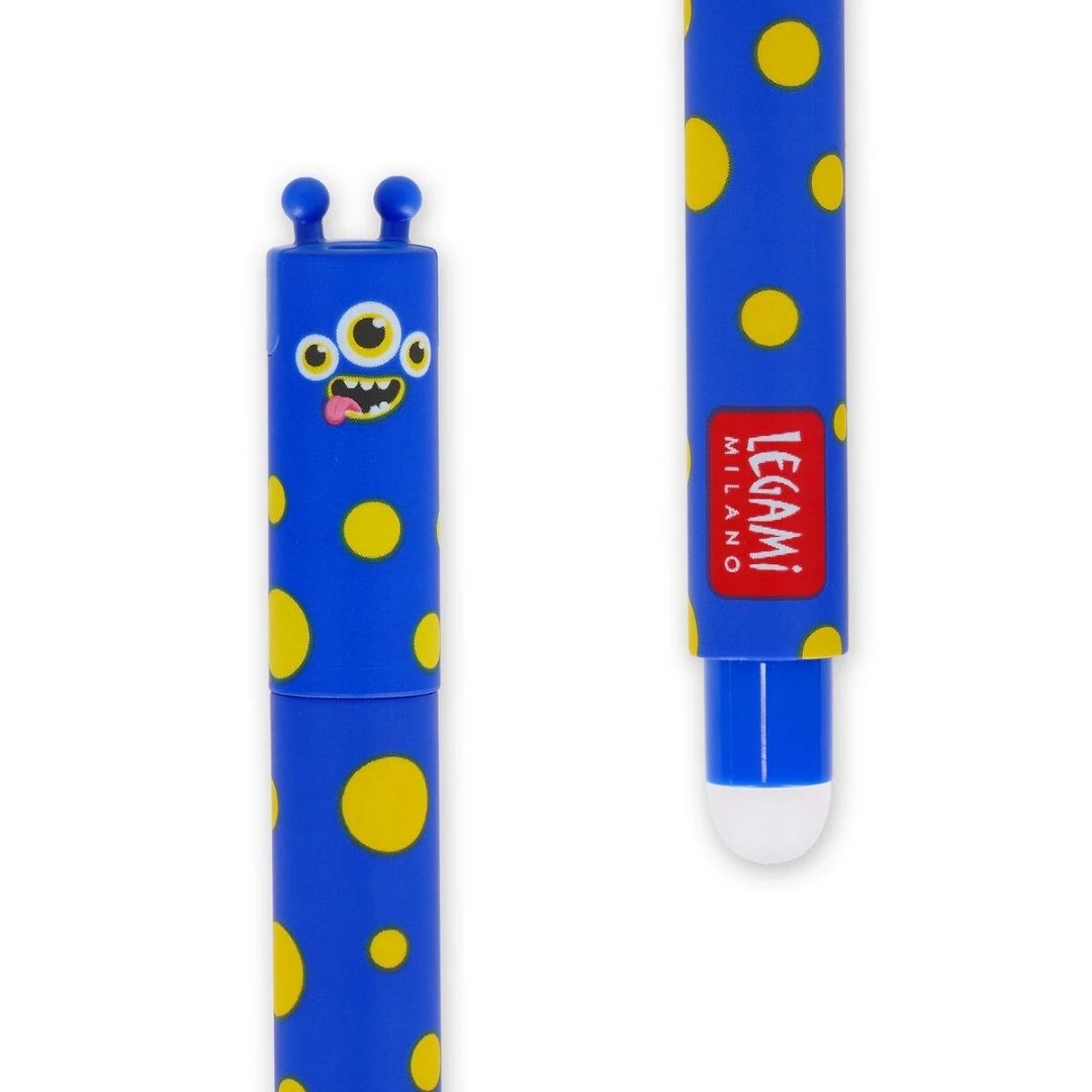 Legami Erasable Gel Pen Monster