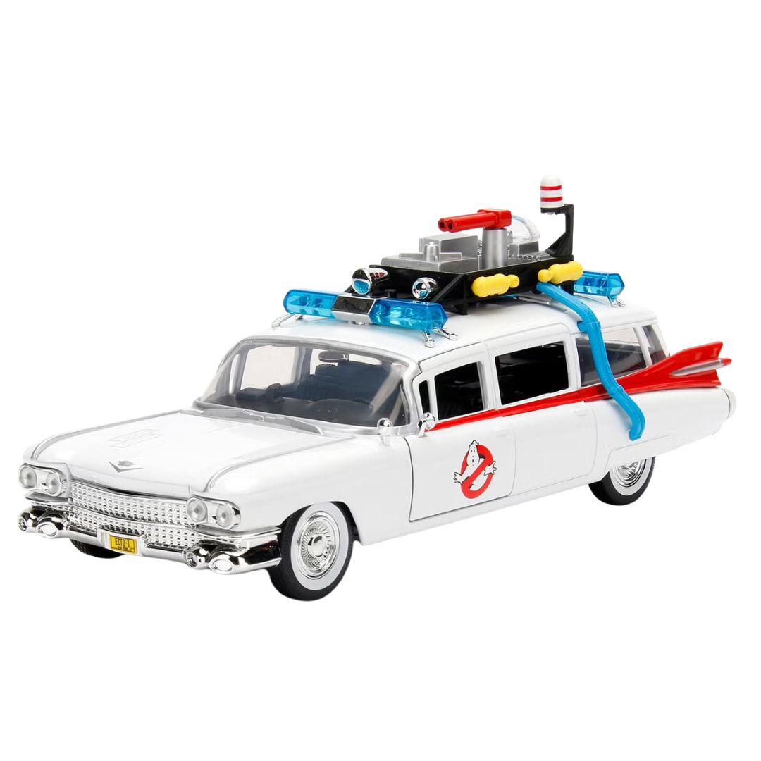 Ecto 1 Ghostbusters Cadillac Ambulance - White 1/24
