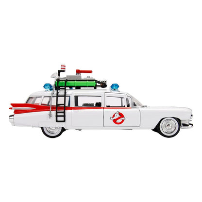 Ecto 1 Ghostbusters Cadillac Ambulance - White 1/24