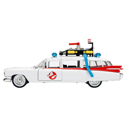 Ecto 1 Ghostbusters Cadillac Ambulance - White 1/24